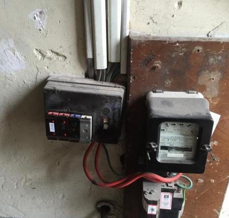 Replacement and relocation of a fuse-board